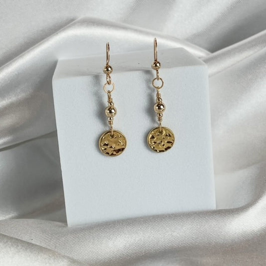 Lucky Coin Earrings